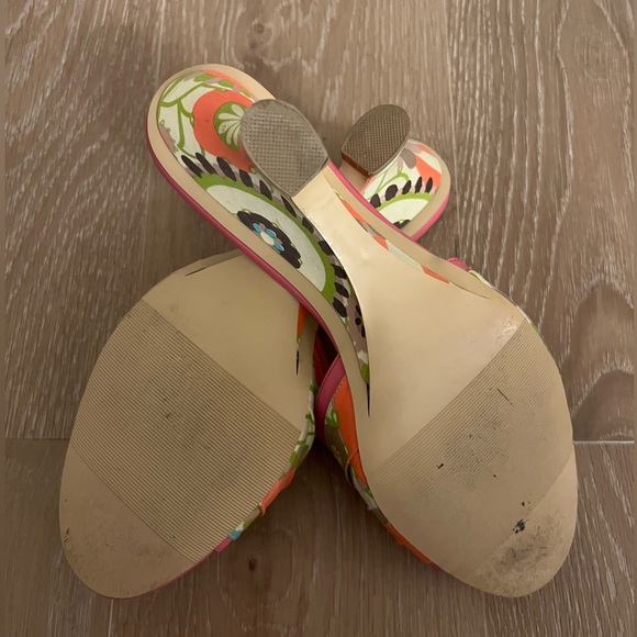 Nygard Floral Sandal Wedges - Picture 3 of 3